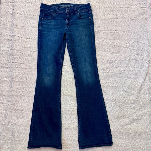 American Eagle Outfitters Denim - American Eagle Kick Boot Jeans | Dark Wash | Size 10 Long
